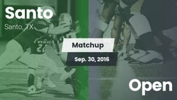 Matchup: Santo vs. Open 2016