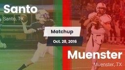 Matchup: Santo vs. Muenster  2016