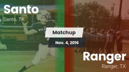 Matchup: Santo vs. Ranger  2016