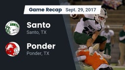 Recap: Santo  vs. Ponder  2017