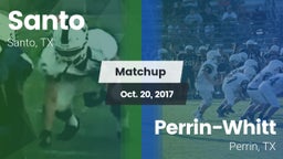 Matchup: Santo vs. Perrin-Whitt  2017