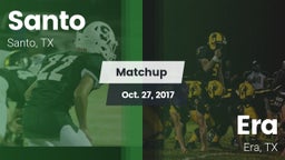 Matchup: Santo vs. Era  2017
