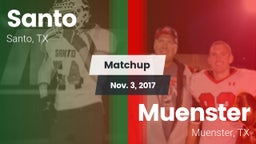 Matchup: Santo vs. Muenster  2017