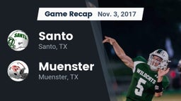 Recap: Santo  vs. Muenster  2017
