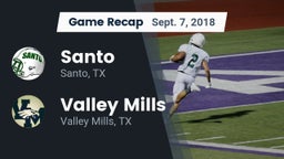 Recap: Santo  vs. Valley Mills  2018