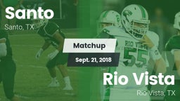 Matchup: Santo vs. Rio Vista  2018