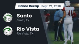 Recap: Santo  vs. Rio Vista  2018