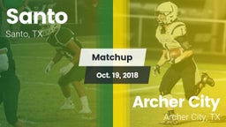 Matchup: Santo vs. Archer City  2018
