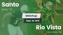 Matchup: Santo vs. Rio Vista  2019