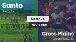 Matchup: Santo vs. Cross Plains  2020