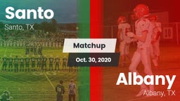 Matchup: Santo vs. Albany  2020