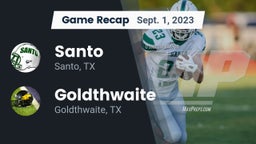 Recap: Santo  vs. Goldthwaite  2023