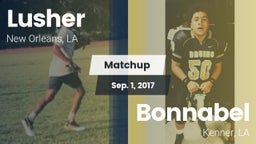 Matchup: Lusher vs. Bonnabel  2017