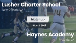 Matchup: Lusher vs. Haynes Academy  2018