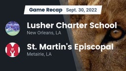 Recap: Lusher Charter School vs. St. Martin's Episcopal  2022