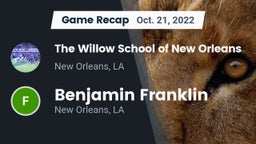 Recap: The Willow School of New Orleans vs. Benjamin Franklin  2022