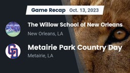 Recap: The Willow School of New Orleans vs. Metairie Park Country Day  2023