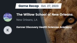 Recap: The Willow School of New Orleans vs. Kenner Discovery Health Sciences Academy 2023