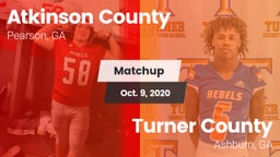 Matchup: Atkinson County vs. Turner County  2020