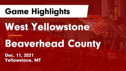 West Yellowstone  vs Beaverhead County  Game Highlights - Dec. 11, 2021