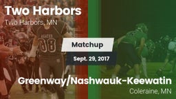 Matchup: Two Harbors vs. Greenway/Nashwauk-Keewatin  2017