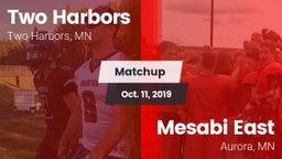 Matchup: Two Harbors vs. Mesabi East  2019