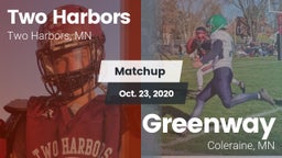 Matchup: Two Harbors vs. Greenway  2020