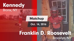 Matchup: Kennedy vs. Franklin D. Roosevelt 2016