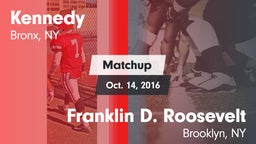 Matchup: Kennedy vs. Franklin D. Roosevelt 2016