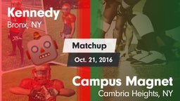 Matchup: Kennedy vs. Campus Magnet  2016