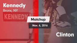 Matchup: Kennedy vs. Clinton 2016