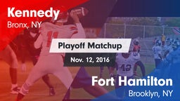 Matchup: Kennedy vs. Fort Hamilton  2016