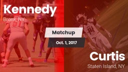 Matchup: Kennedy vs. Curtis  2017