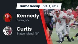 Recap: Kennedy  vs. Curtis  2017