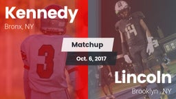 Matchup: Kennedy vs. Lincoln  2017