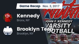 Recap: Kennedy  vs. Brooklyn Tech  2017