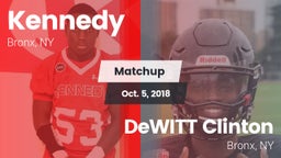 Matchup: Kennedy vs. DeWITT Clinton  2018