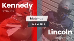 Matchup: Kennedy vs. Lincoln  2019