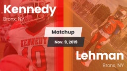 Matchup: Kennedy vs. Lehman  2019