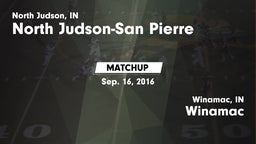 Matchup: North Judson-San Pie vs. Winamac  2016