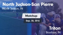 Matchup: North Judson-San Pie vs. Triton  2016