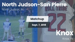Matchup: North Judson-San Pie vs. Knox  2018