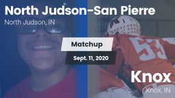 Matchup: North Judson-San Pie vs. Knox  2020