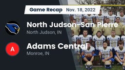 Recap: North Judson-San Pierre  vs. Adams Central  2022