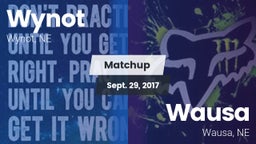 Matchup: Wynot vs. Wausa  2017