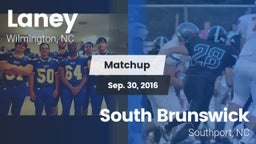 Matchup: Laney vs. South Brunswick  2016