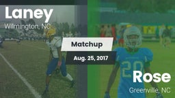 Matchup: Laney vs. Rose  2017