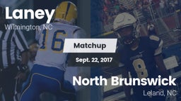 Matchup: Laney vs. North Brunswick  2017