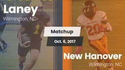 Matchup: Laney vs. New Hanover  2017