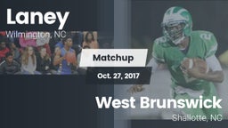 Matchup: Laney vs. West Brunswick  2017